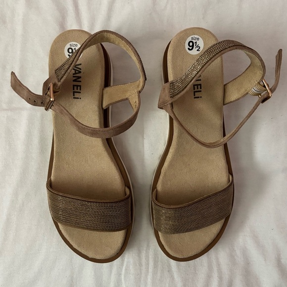 Vaneli Shoes - Vaneli Summer Wedges 9.5 | Women Wedges | Vaneli Women Strappy Shoes NWOT